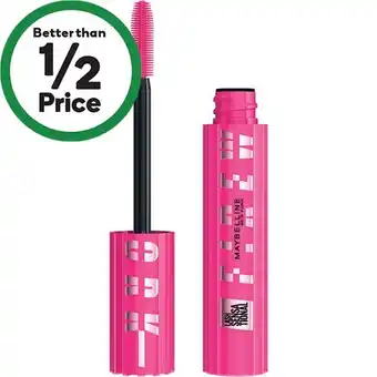 Woolworths Maybelline Lash Sensational Firework Mascara Washable 10ml offer