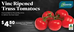 Drakes Vine Ripened Truss Tomatoes offer