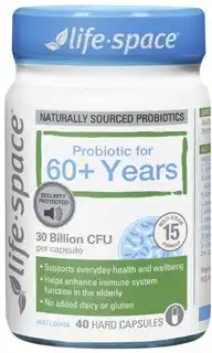 Coles Life-space Probiotic for 60+ Years Capsules 40 Pack offer