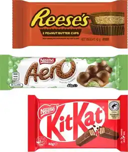 Coles Nestlé Chocolate Bar 35g-50g or Reese's Cup 39g offer