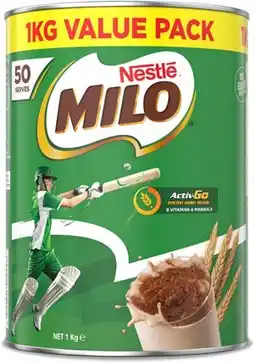 Coles Nestlé Milo 1kg offer