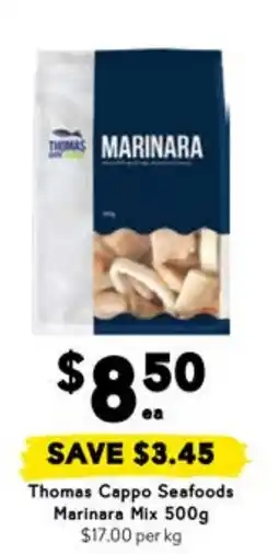 Drakes Thomas Cappo Seafoods Marinara Mix offer