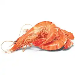 Woolworths Fresh Cooked Australian Tiger Prawns offer