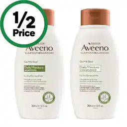 Woolworths Aveeno Shampoo or Conditioner 354ml offer