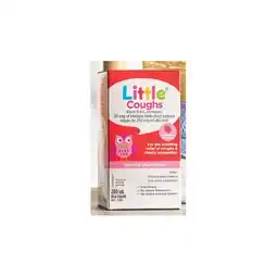 Woolworths Little Coughs Cough Syrup Raspberry Flavoured 200ml offer