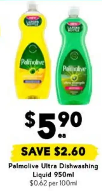 Drakes Palmolive Ultra Dishwashing Liquid offer