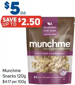 Foodland Munchme Snacks offer