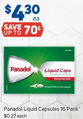 Foodland Panadol Liquid Capsules offer