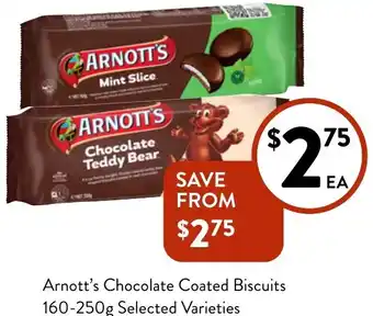 Foodworks Arnott's Chocolate Coated Biscuits offer