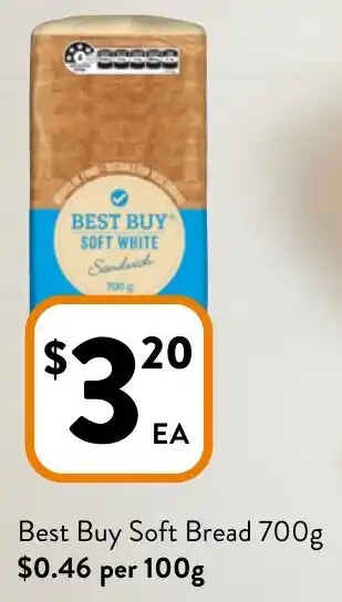 Foodworks Best Buy Soft Bread offer