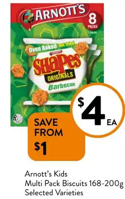 Foodworks Arnott's Kids offer