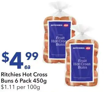 Ritchies Ritchies Hot Cross Buns offer