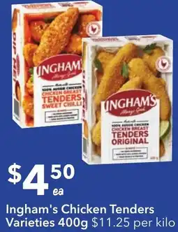 Ritchies Ingham's Chicken Tenders offer