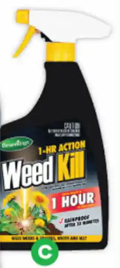 Woolworths Brunnings 1 Hour Fast Action Weed Kill TRU 1 litre offer