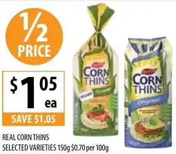 Supabarn Real corn thins offer