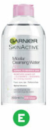 Woolworths Garnier Micellar Cleansing Water All Skin Types 400ml offer