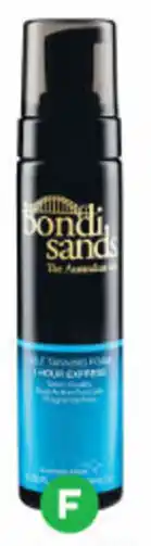 Woolworths Bondi Sands Self Tanning Foam 1 Hour Express 200 ml offer