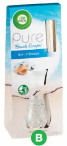 Woolworths Air Wick Pure Beach Escapes Bondi Breeze Reed Diffuser 25 ml offer