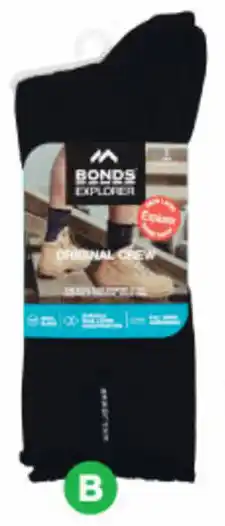 Woolworths Bonds Explorer Mens Socks offer
