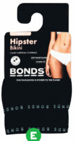 Woolworths Bonds Ladies Hipster Bikini offer