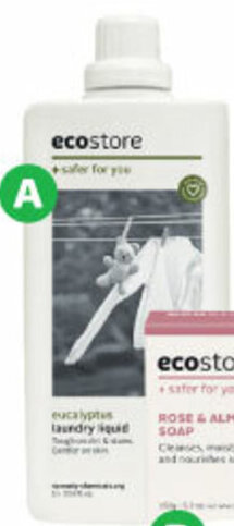 Woolworths Ecostore Laundry Liquid Eucalyptus 1 Litre offer