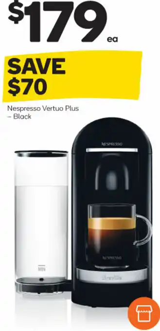 Woolworths Nespresso Vertuo Plus offer