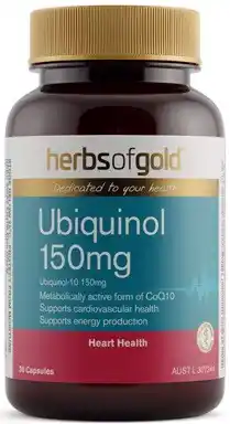 Discount Drug Stores Herbs of Gold Ubiquinol 150mg 30 Capsules offer