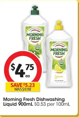 Coles Morning Fresh Dishwashing Liquid offer