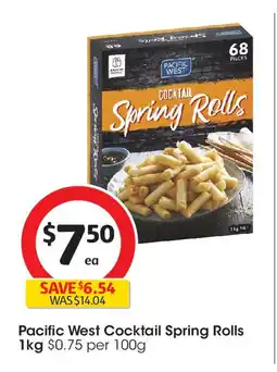 Coles Pacific West Cocktail Spring Rolls offer