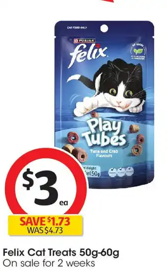 Coles Felix Cat Treats offer