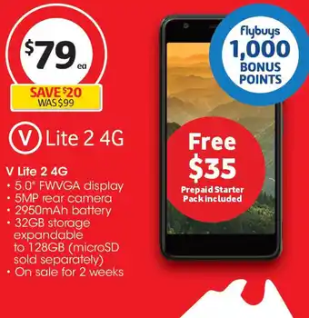 Coles V Lite 2 4G offer