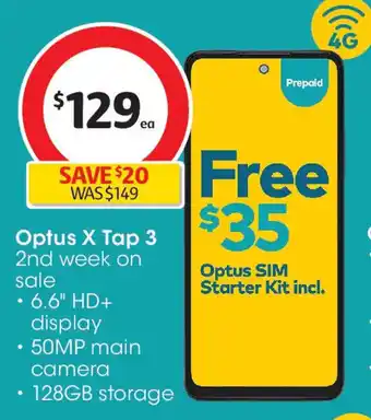 Coles Optus X Pro 5G offer