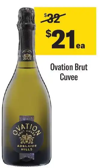 Coles Ovation Brut Cuvee offer