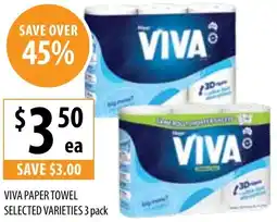 Supabarn Viva paper towel offer