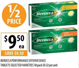 Supabarn Berocca performance effervesence offer