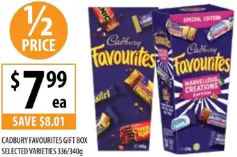 Supabarn Cadbury favourites gift box offer