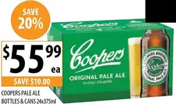 Supabarn Coopers pale ale offer