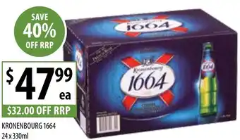 Supabarn Kronenbourg 1664 offer