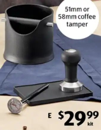 ALDI Barista Essentials Accessories Kit offer