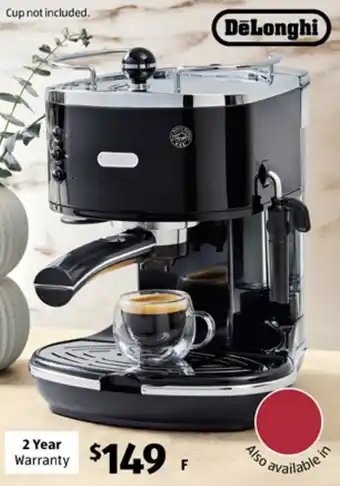 ALDI De'Longhi Icona Espresso Machine offer