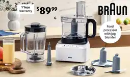 ALDI Braun PureEase Food Processor offer