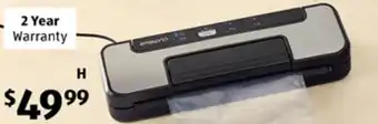 ALDI Vacuum Food Sealer offer