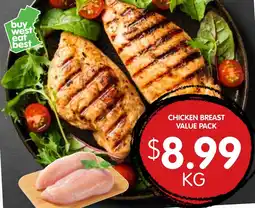 Spudshed Chicken breast value pack offer