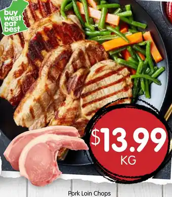 Spudshed Pork Loin Chops offer