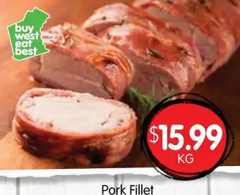 Spudshed Pork Fillet offer