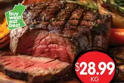 Spudshed Market Value Beef Scotch Fillet Steak Value Pack offer