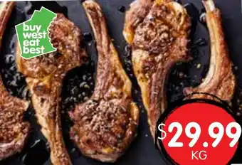 Spudshed Lamb Rib Loin Cutlets offer