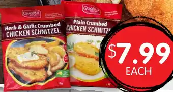 Spudshed Quality Food Frozen Chicken Schnitzel offer