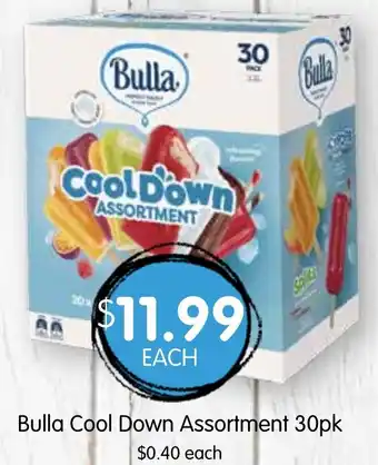 Spudshed Bulla Cool Down Assortment offer