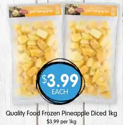 Spudshed Quality Food Frozen Pineapple Diced offer